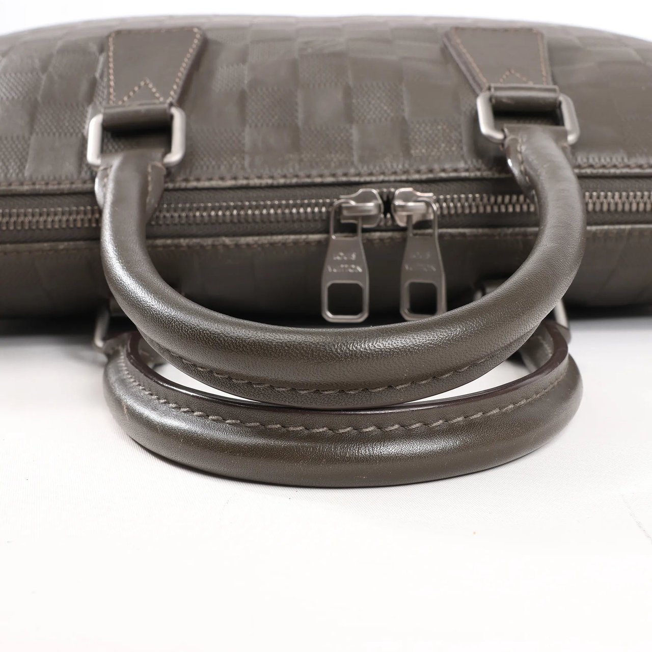 Louis Vuitton Louis Vuitton Damier Infini Porte-Documents Jour Handbag in Khaki Bruin