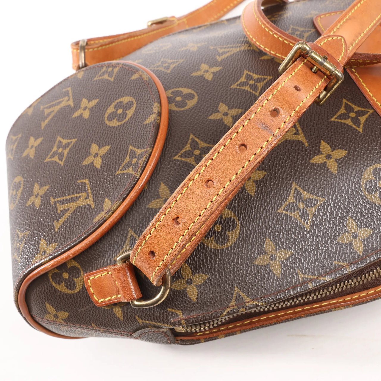 Louis Vuitton Louis Vuitton Monogram Canvas Ellipse Backpack in Brown M51125 Bruin