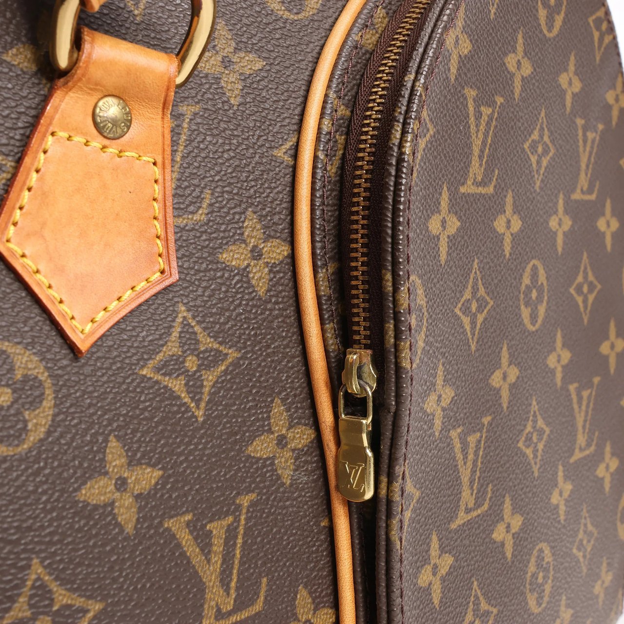 Louis Vuitton Louis Vuitton Monogram Canvas Ellipse Shoulder Bag in Brown M51128 Bruin