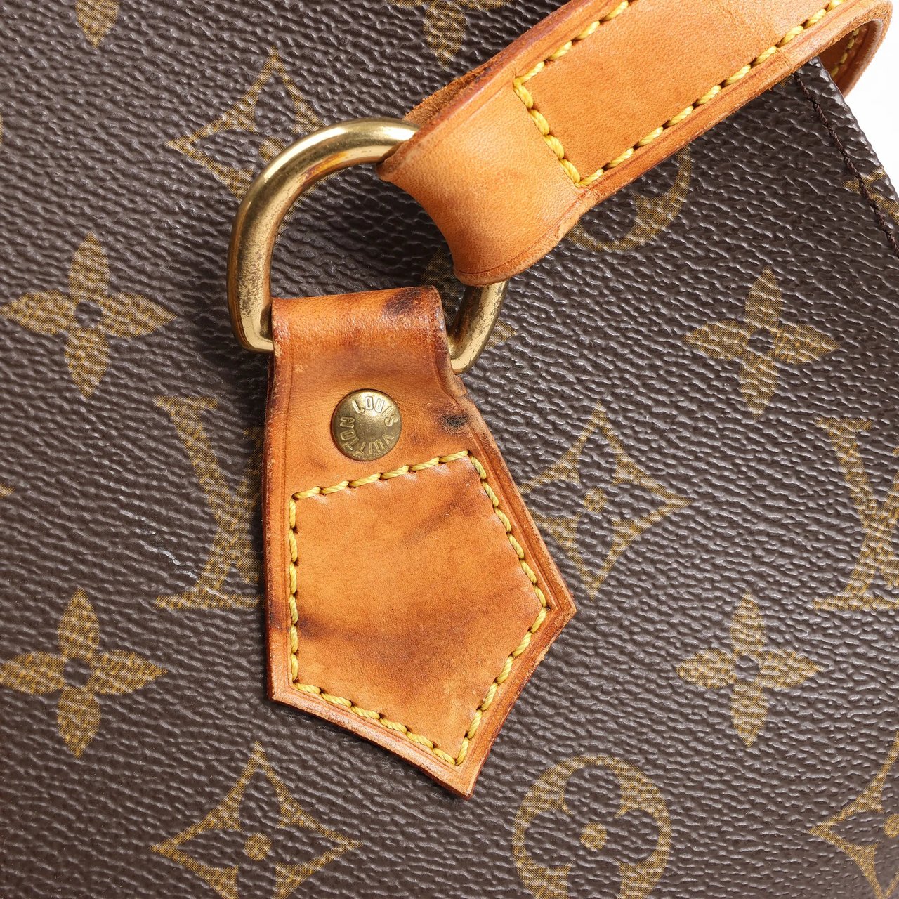 Louis Vuitton Louis Vuitton Monogram Canvas Ellipse Shoulder Bag in Brown M51128 Bruin