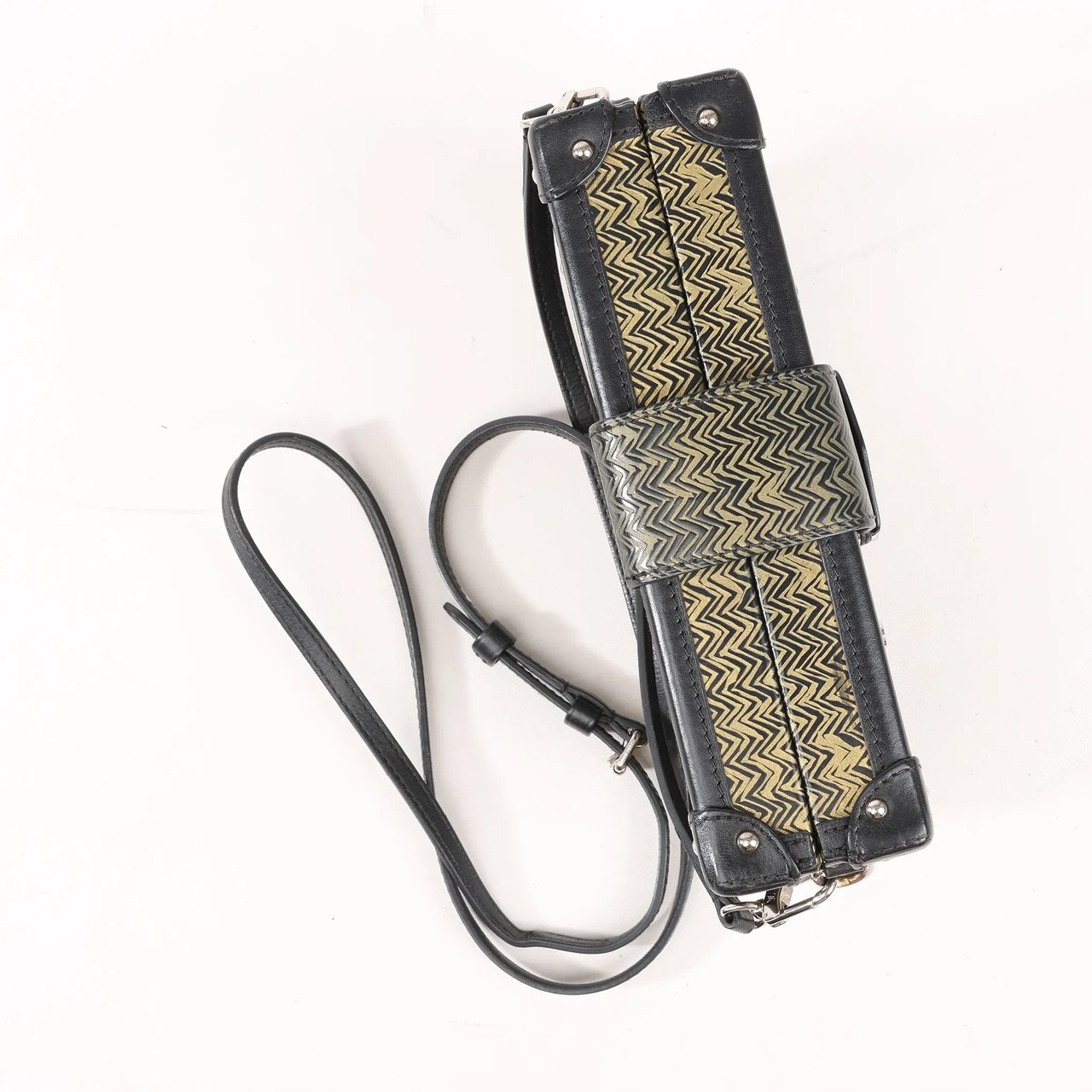 Louis Vuitton Louis Vuitton Petite Mull Epi Leather Shoulder Bag in Gold x Black M51928 Divers