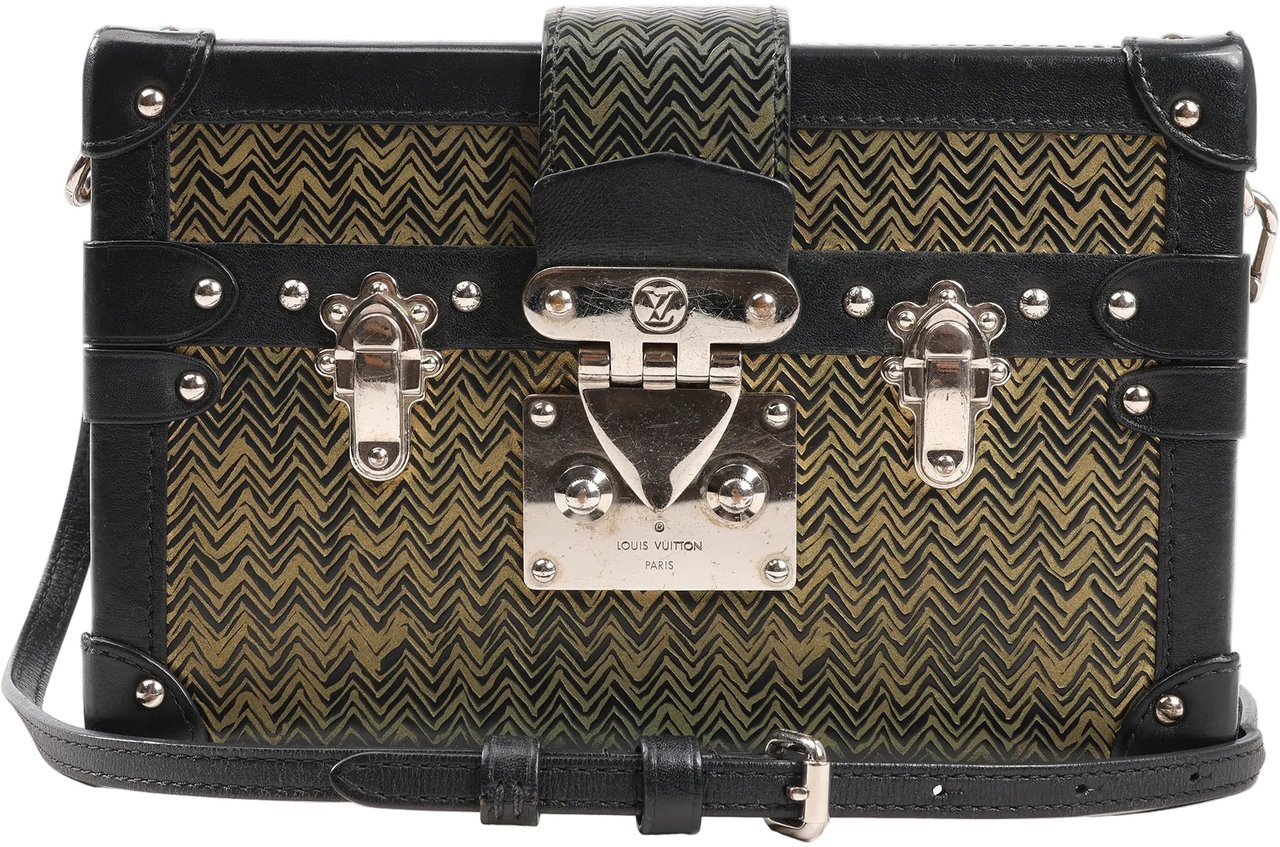 Louis Vuitton Louis Vuitton Petite Mull Epi Leather Shoulder Bag in Gold x Black M51928 Divers