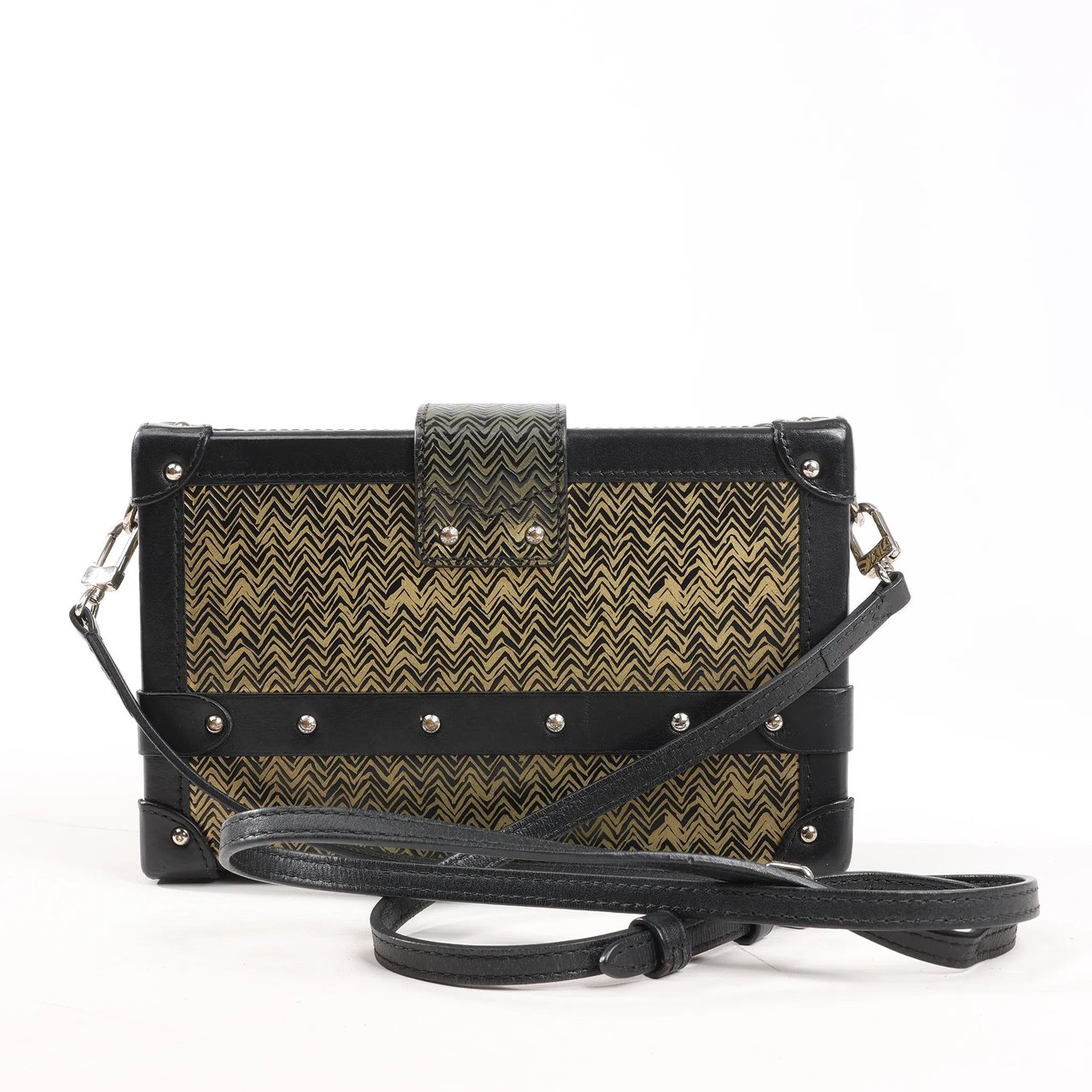 Louis Vuitton Louis Vuitton Petite Mull Epi Leather Shoulder Bag in Gold x Black M51928 Divers