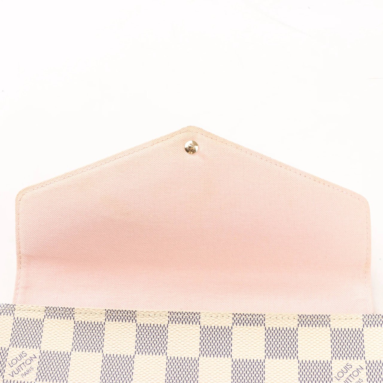 Louis Vuitton Louis Vuitton Damier Azur Pochette Pochette Félicie Crossbody Bag in Beige N63106 Beige