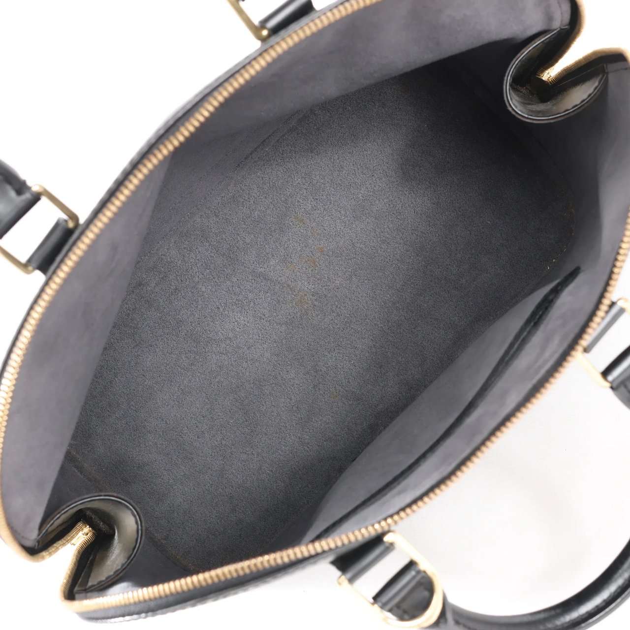 Louis Vuitton Louis Vuitton Epi Leather Alma PM Handbag in Black M52142 Zwart