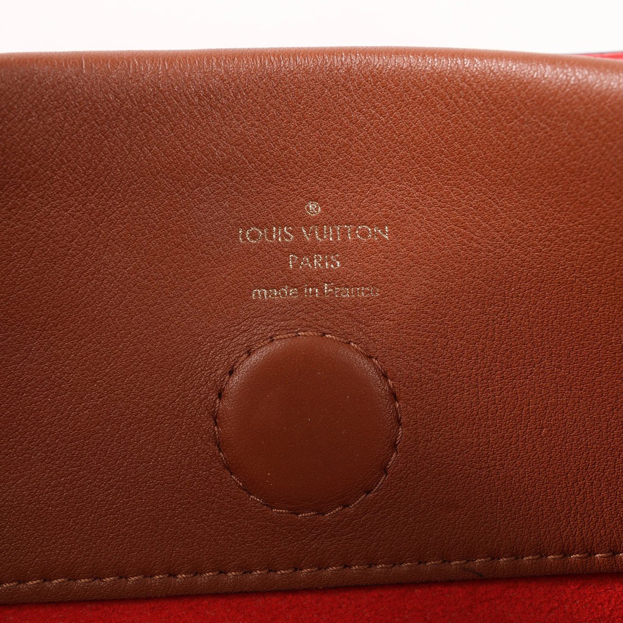 Louis Vuitton Louis Vuitton Monogram Tuileries Besace 2Way Handbag in Brown x Red M43157 Divers