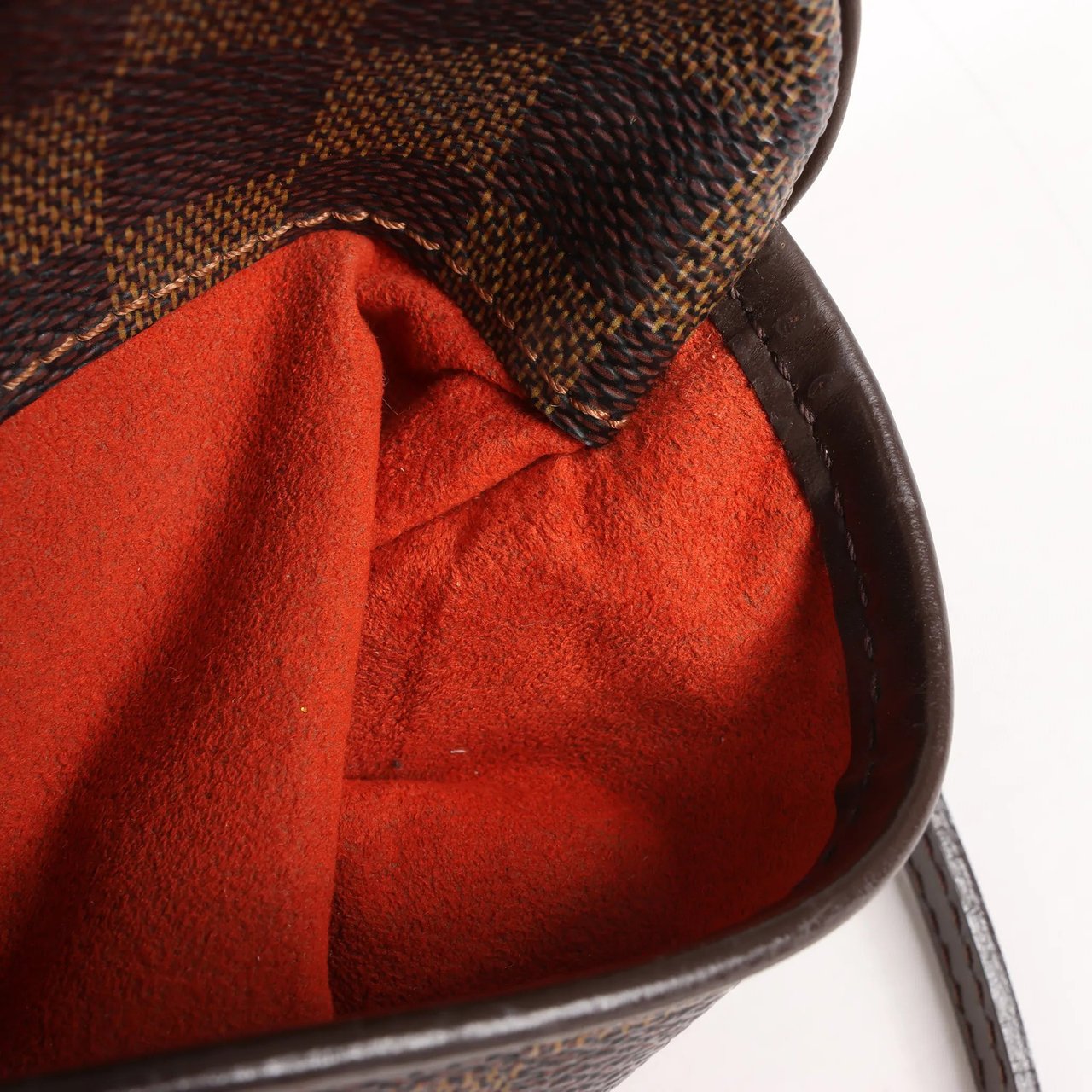 Louis Vuitton Louis Vuitton Damier Ebene Ipanema Pochette Crossbody Bag in Brown N51296 Bruin