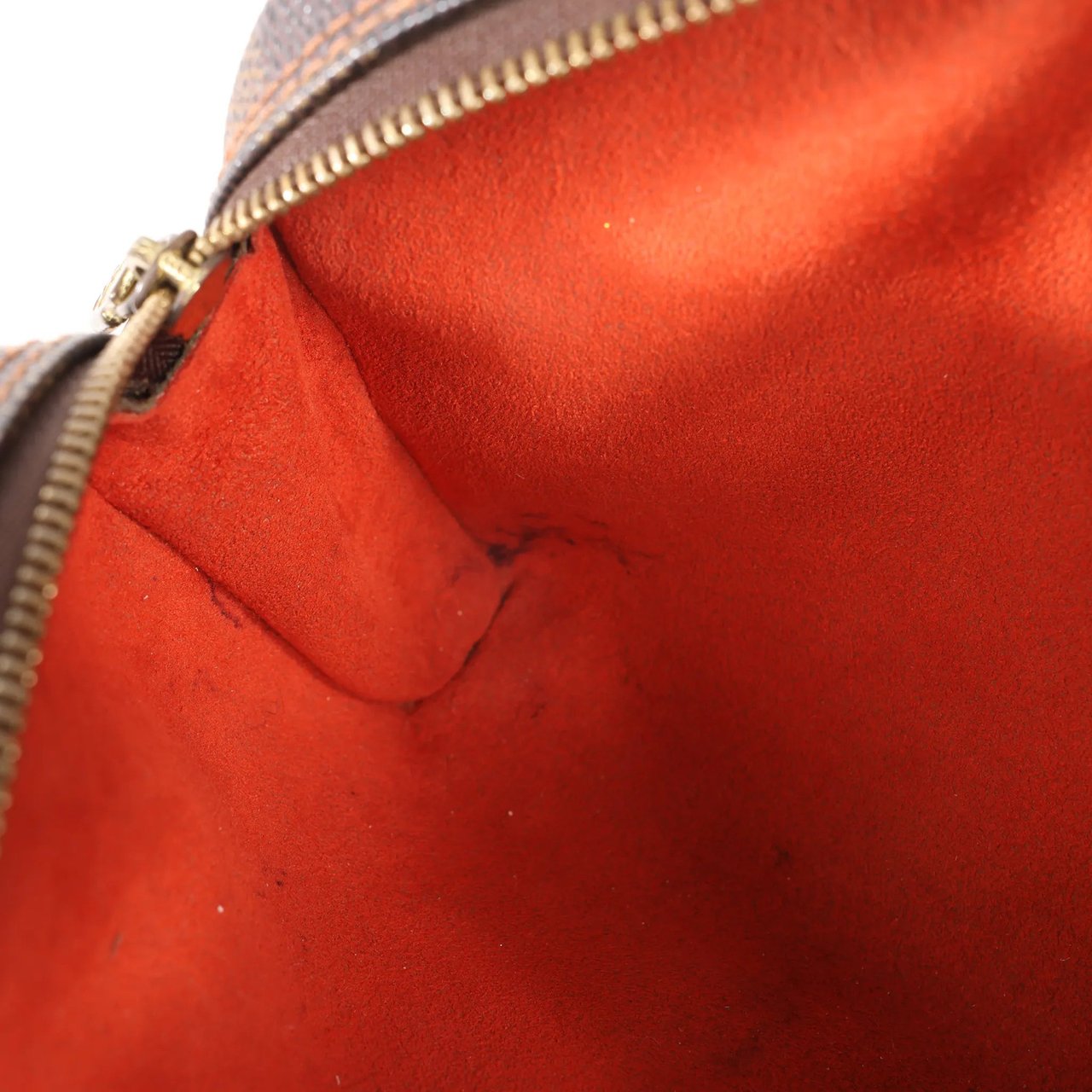 Louis Vuitton Louis Vuitton Damier Ebene Ipanema Pochette Crossbody Bag in Brown N51296 Bruin