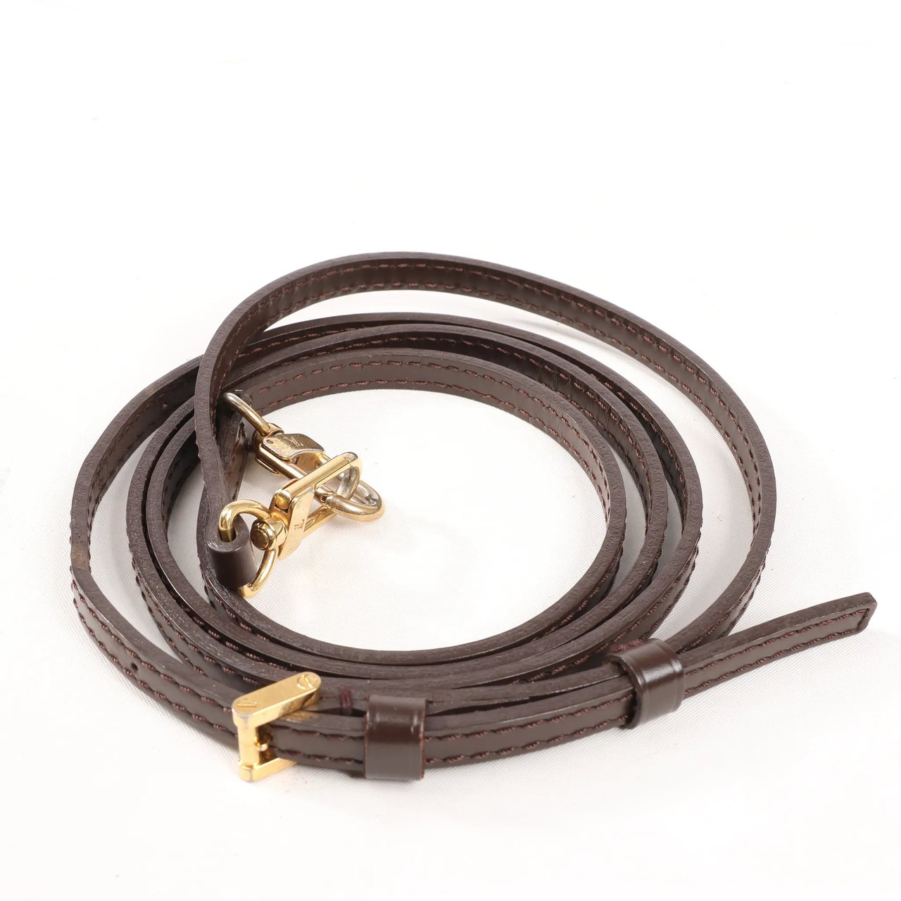 Louis Vuitton Louis Vuitton Damier Ebene Ipanema Pochette Crossbody Bag in Brown N51296 Bruin