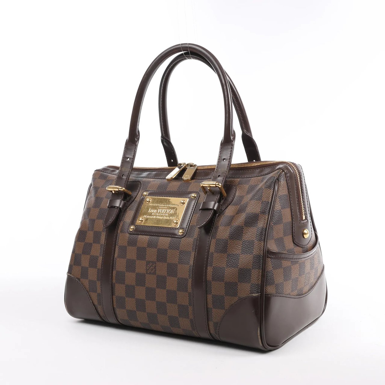 Louis Vuitton Louis Vuitton Damier Ebene Berkeley Handbag in Brown N52000 Bruin
