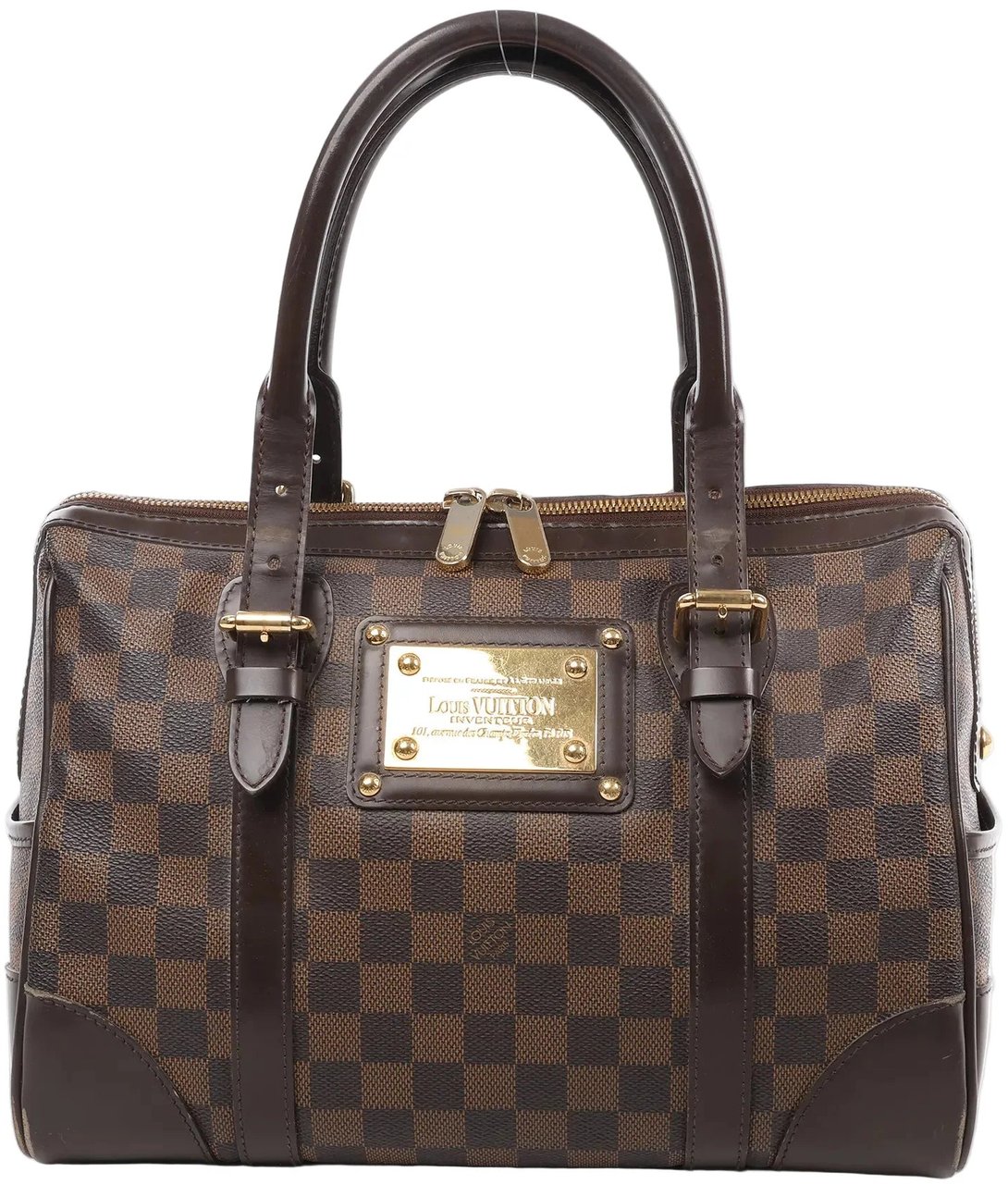 Louis Vuitton Louis Vuitton Damier Ebene Berkeley Handbag in Brown N52000 Bruin