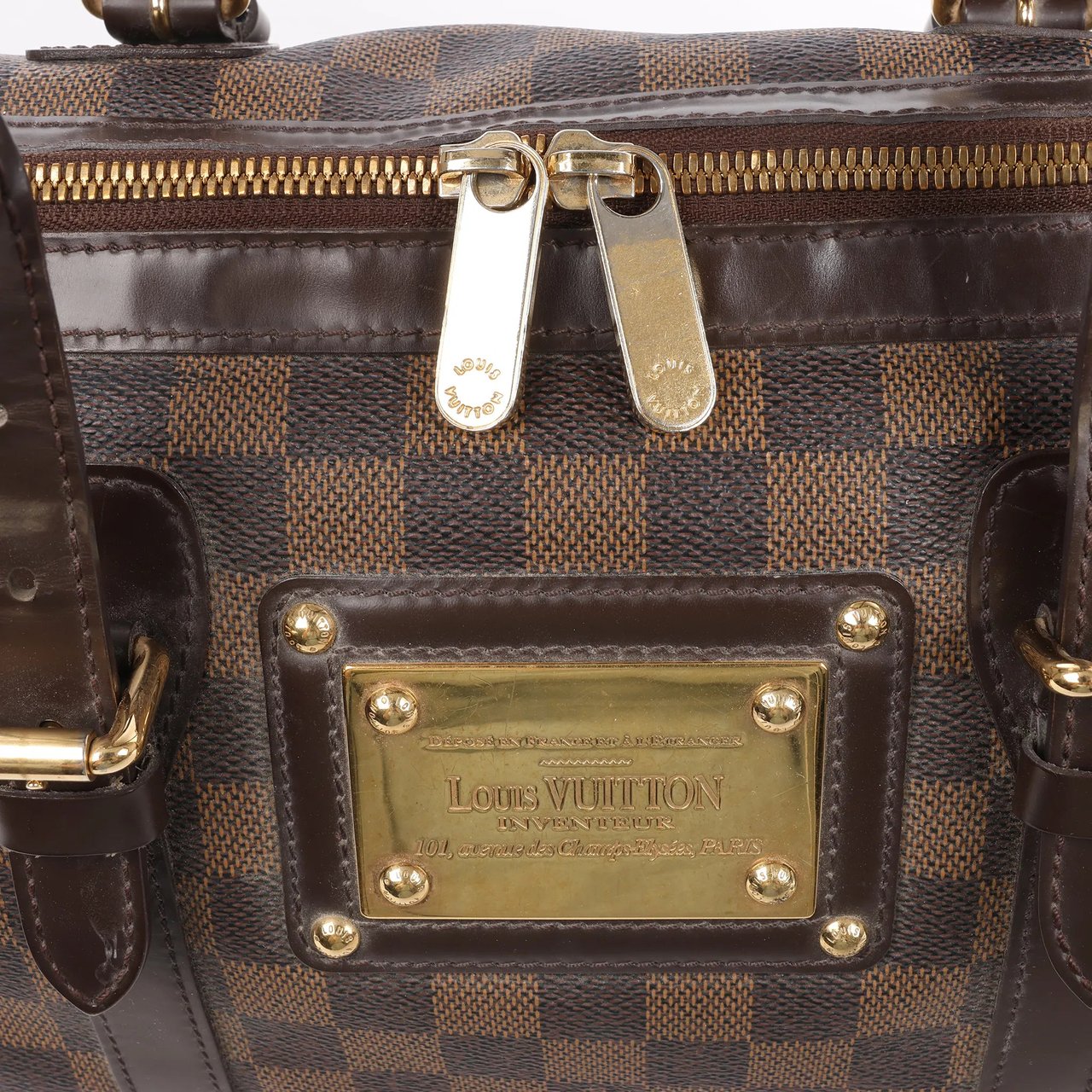 Louis Vuitton Louis Vuitton Damier Ebene Berkeley Handbag in Brown N52000 Bruin