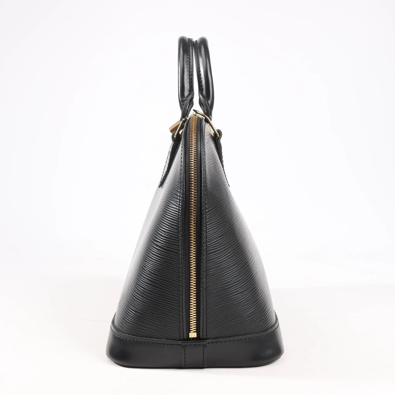 Louis Vuitton Louis Vuitton Epi Leather Alma PM Handbag in Black M52142 Zwart