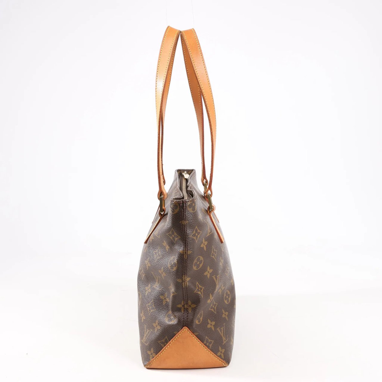 Louis Vuitton Louis Vuitton Monogram Cabas Piano Shoulder Bag in Brown M51148 Bruin