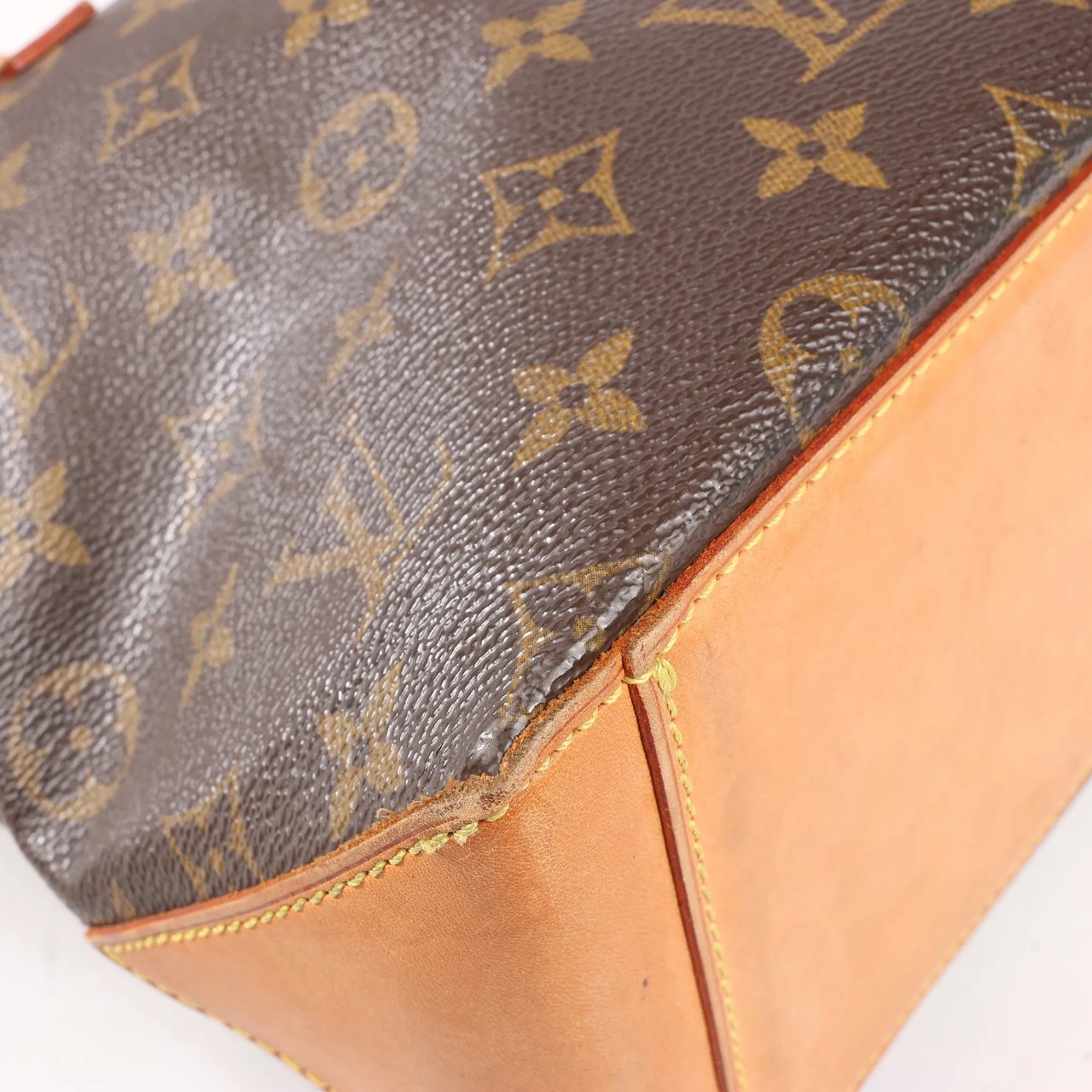 Louis Vuitton Louis Vuitton Monogram Cabas Piano Shoulder Bag in Brown M51148 Bruin