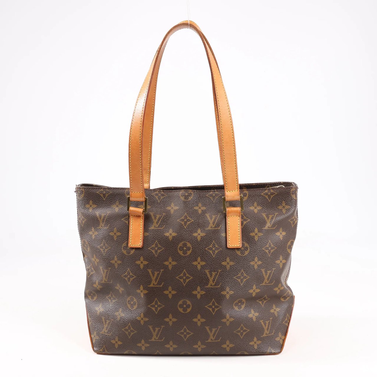 Louis Vuitton Louis Vuitton Monogram Cabas Piano Shoulder Bag in Brown M51148 Bruin