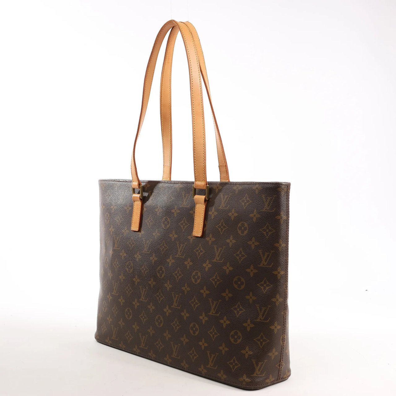 Louis Vuitton Louis Vuitton Monogram Luco Shoulder Bag in Brown M51155 Bruin