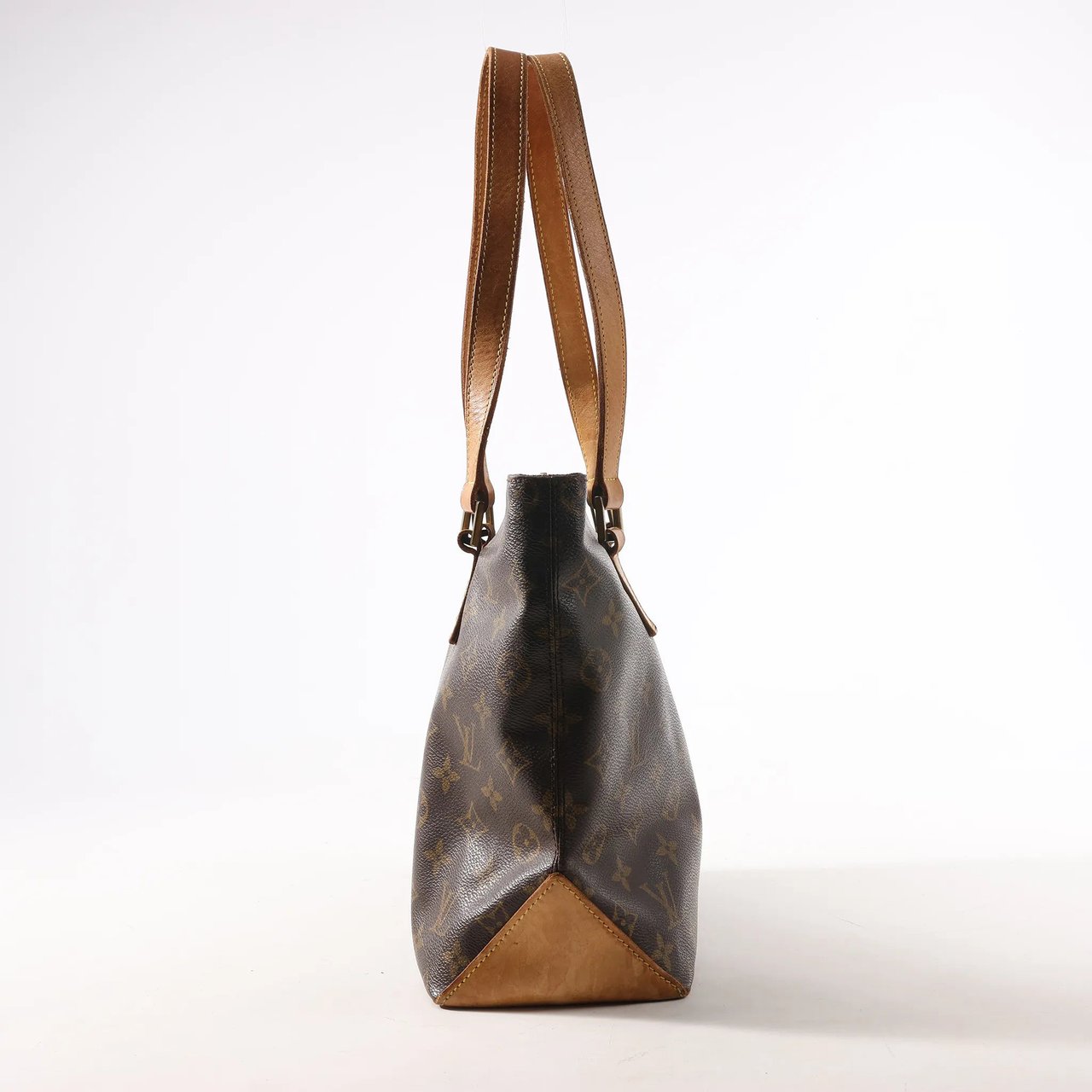 Louis Vuitton Louis Vuitton Monogram Cabas Piano Shoulder Bag in Brown M51148 Bruin