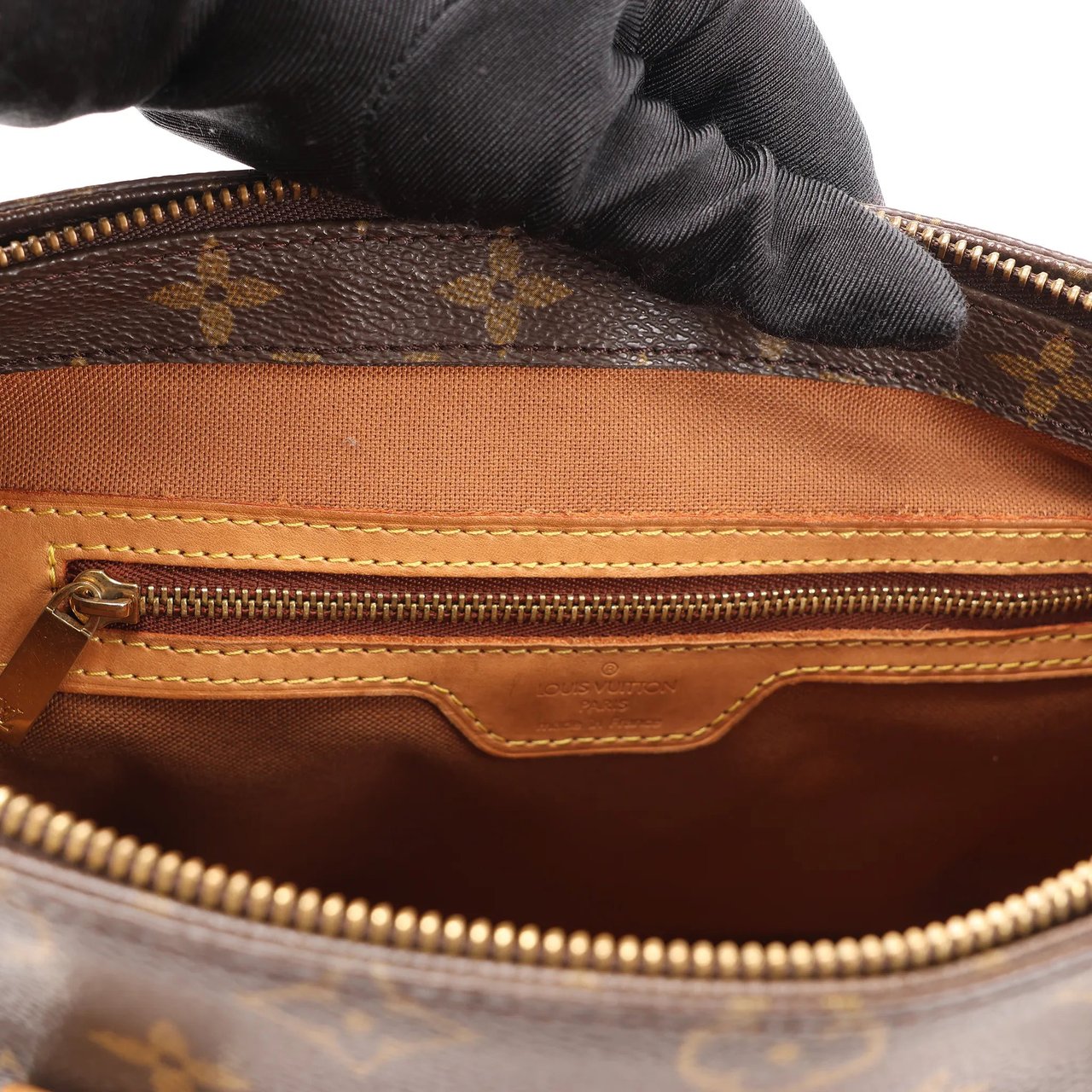 Louis Vuitton Louis Vuitton Monogram Cabas Piano Shoulder Bag in Brown M51148 Bruin