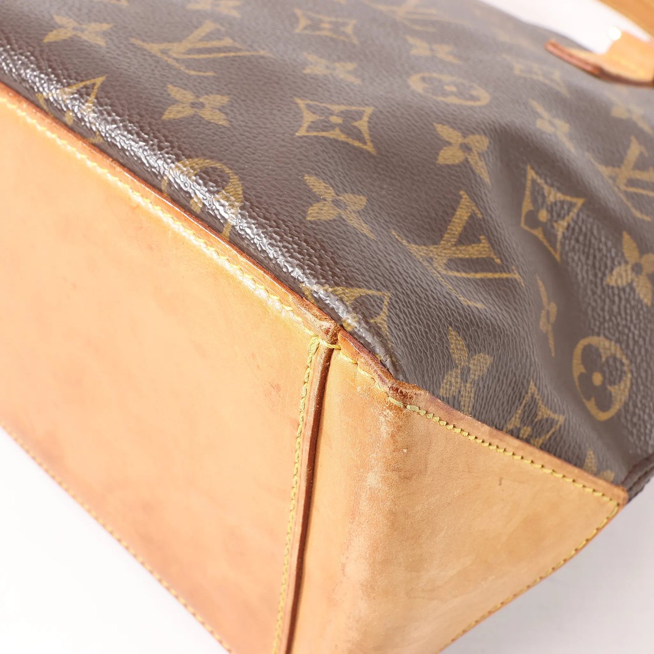 Louis Vuitton Louis Vuitton Monogram Cabas Piano Shoulder Bag in Brown M51148 Bruin