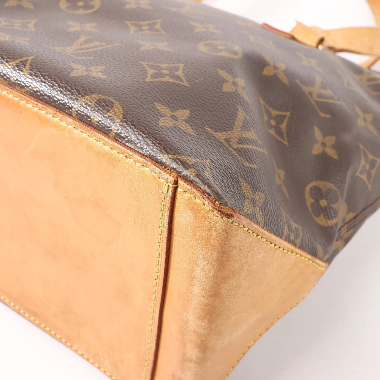 Louis Vuitton Louis Vuitton Monogram Cabas Piano Shoulder Bag in Brown M51148 Bruin