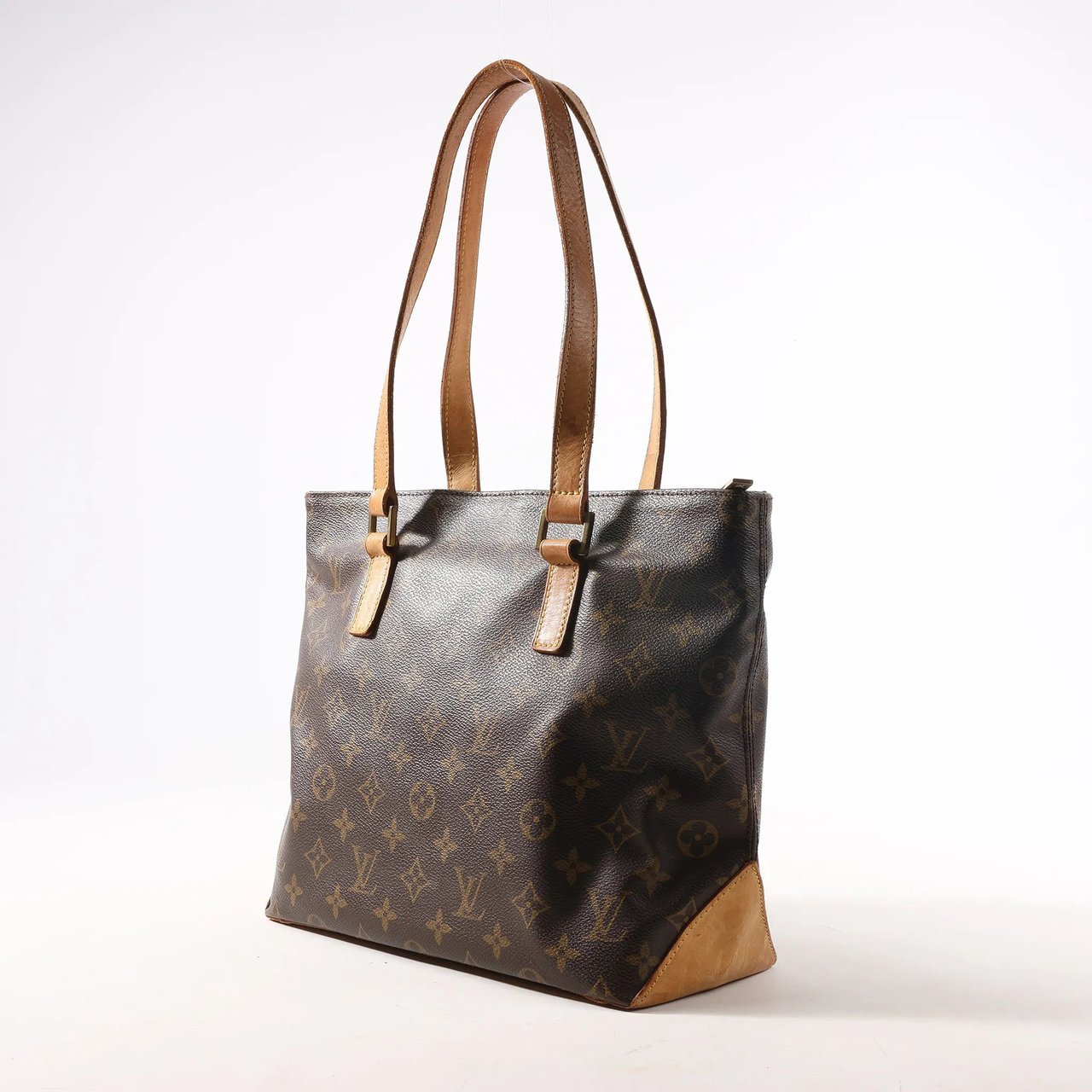Louis Vuitton Louis Vuitton Monogram Cabas Piano Shoulder Bag in Brown M51148 Bruin