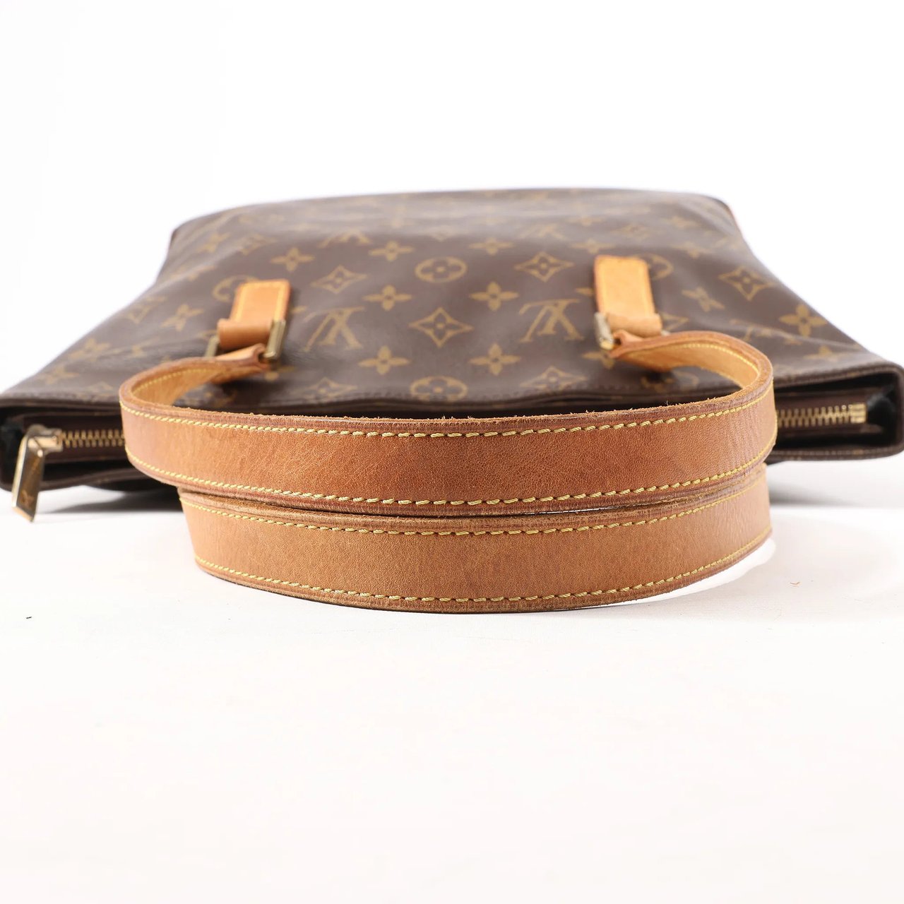 Louis Vuitton Louis Vuitton Monogram Cabas Piano Shoulder Bag in Brown M51148 Bruin