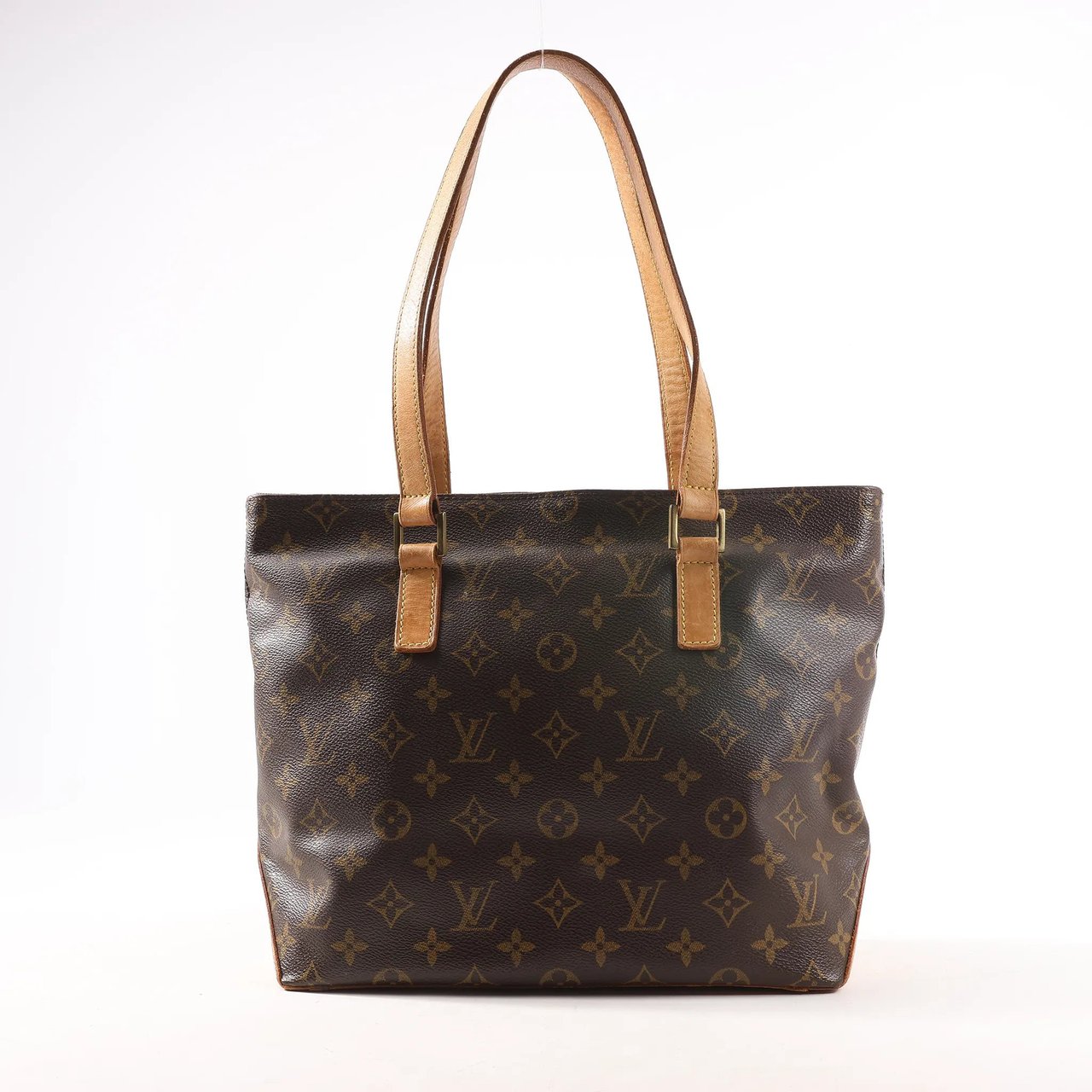 Louis Vuitton Louis Vuitton Monogram Cabas Piano Shoulder Bag in Brown M51148 Bruin