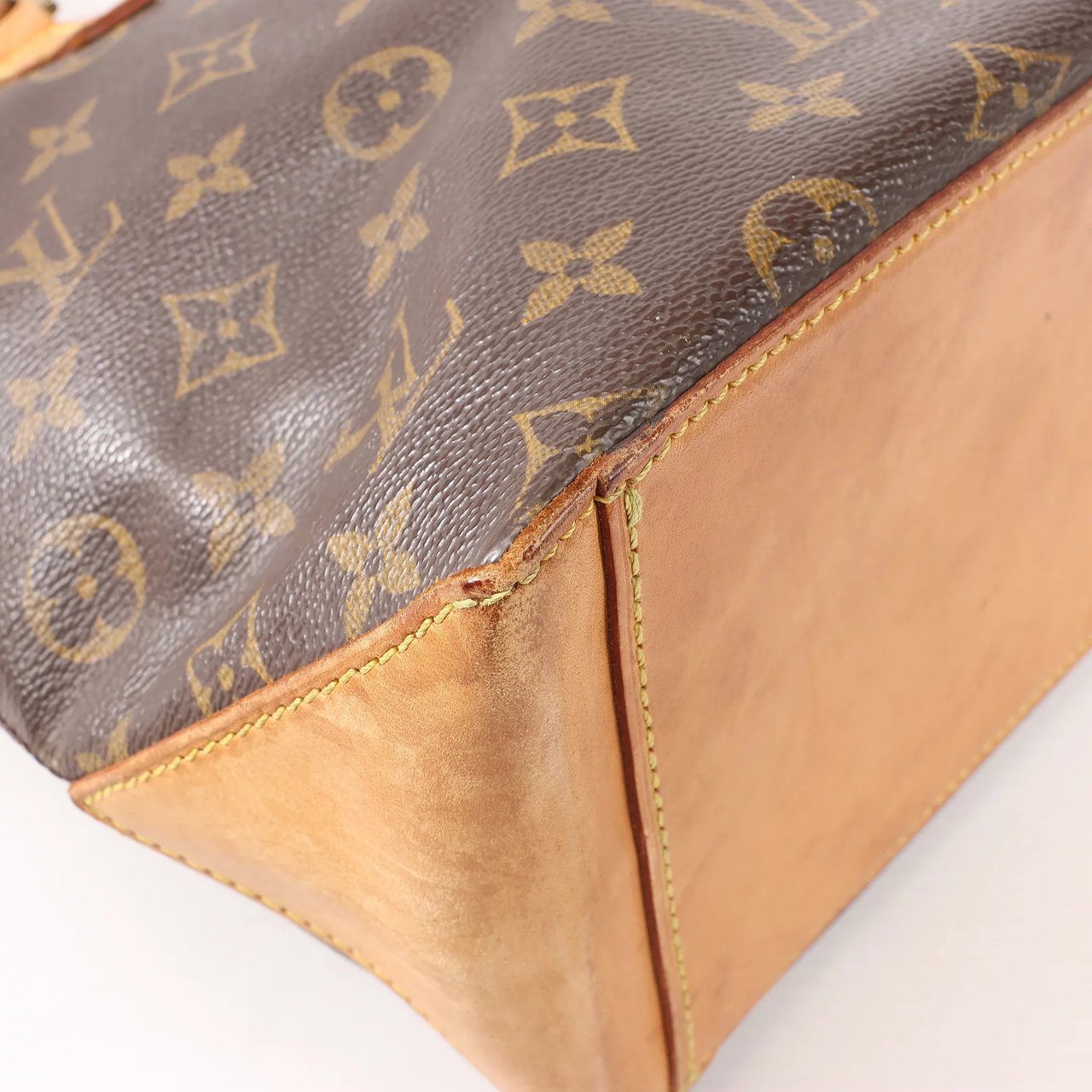Louis Vuitton Louis Vuitton Monogram Cabas Piano Shoulder Bag in Brown M51148 Bruin