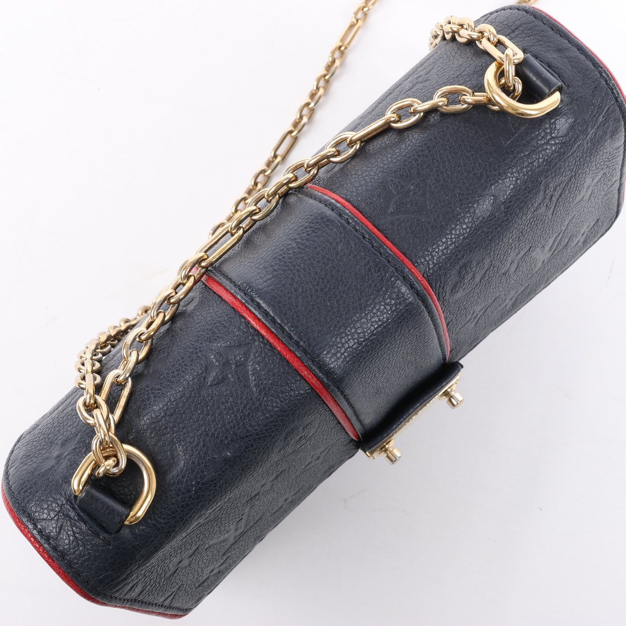 Louis Vuitton Louis Vuitton Monogram Empreinte Saint-Sulpice PM Shoulder Bag in Navy M43394 Navy