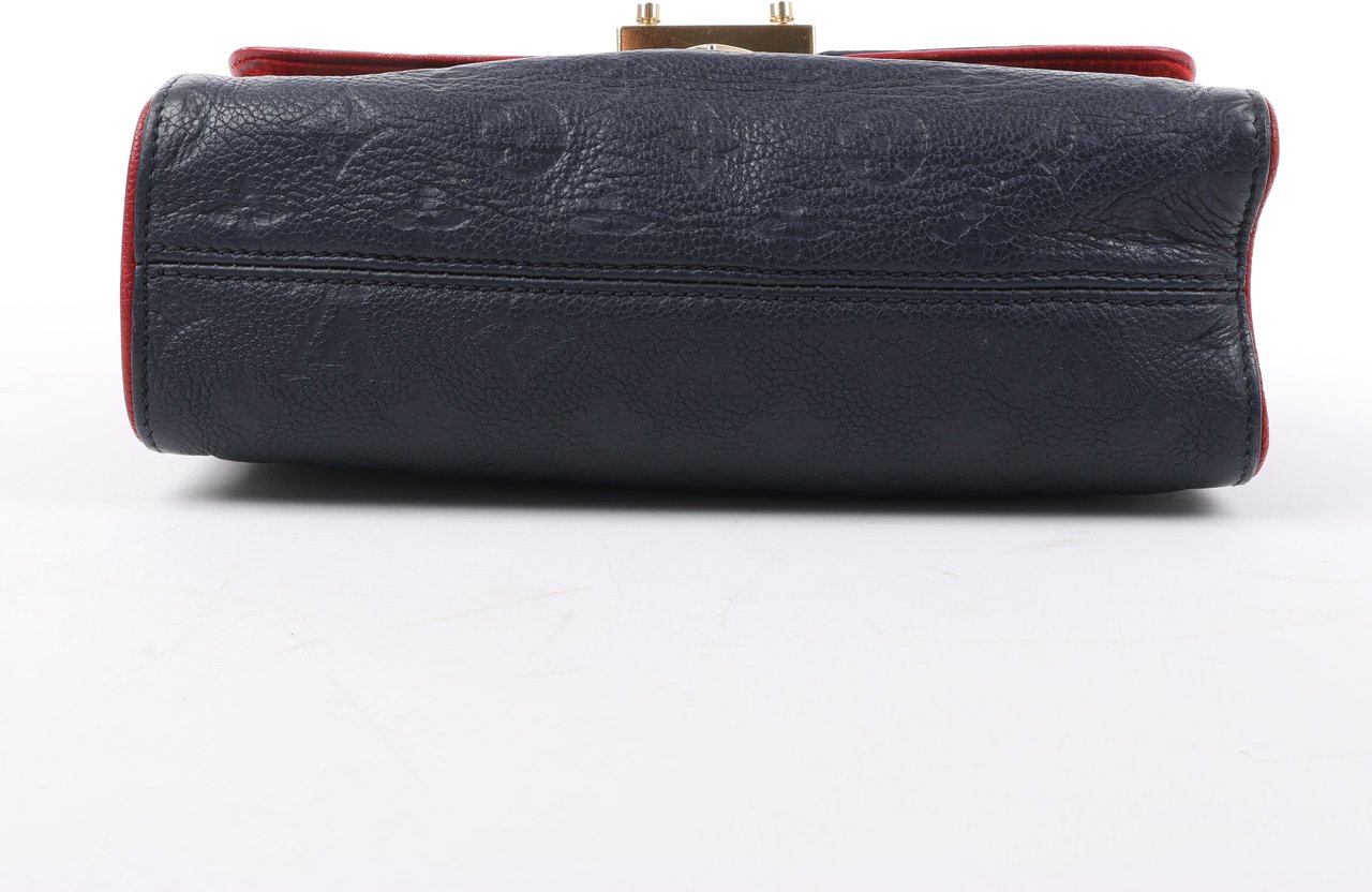 Louis Vuitton Louis Vuitton Monogram Empreinte Saint-Sulpice PM Shoulder Bag in Navy M43394 Navy