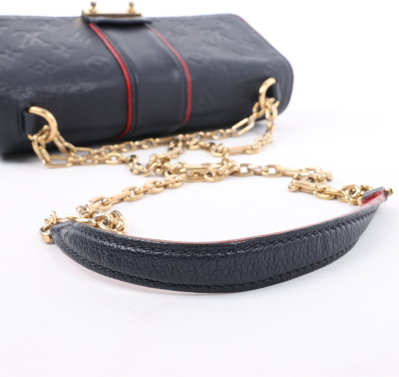 Louis Vuitton Louis Vuitton Monogram Empreinte Saint-Sulpice PM Shoulder Bag in Navy M43394 Navy