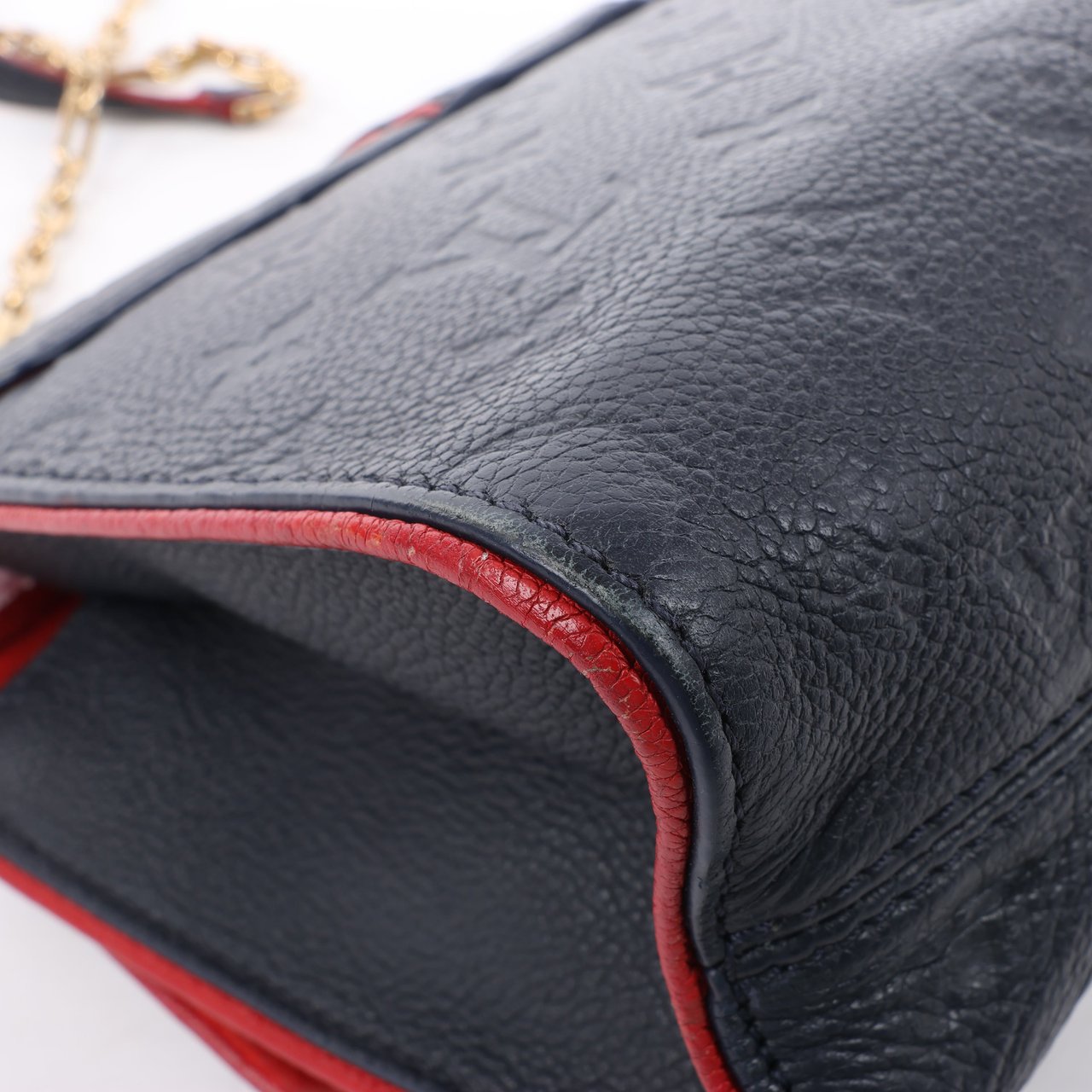 Louis Vuitton Louis Vuitton Monogram Empreinte Saint-Sulpice PM Shoulder Bag in Navy M43394 Navy