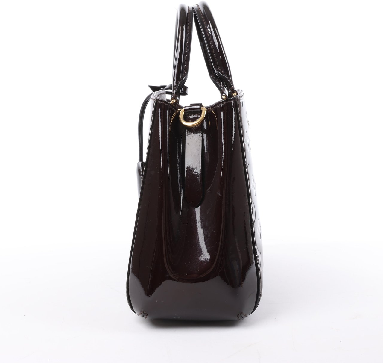 Louis Vuitton Louis Vuitton Vernis Montaigne BB 2Way Handbag in Amarante M50403 Maroon