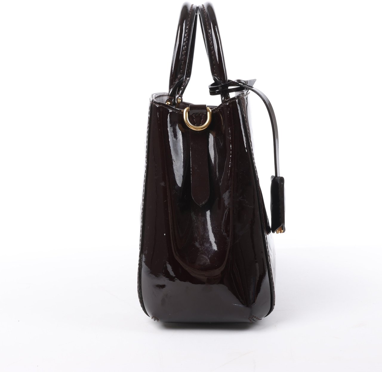 Louis Vuitton Louis Vuitton Vernis Montaigne BB 2Way Handbag in Amarante M50403 Maroon