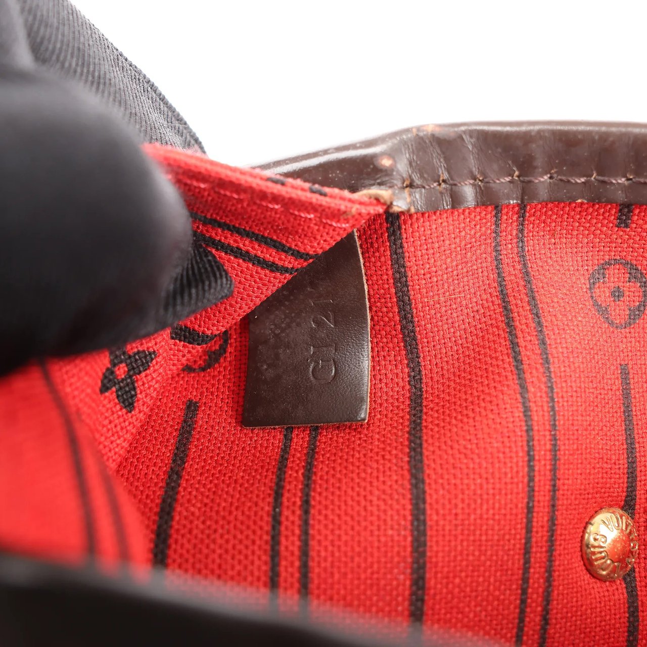 Louis Vuitton Louis Vuitton Damier Ebene Neverfull MM Shoulder Bag in Brown N51105 Bruin