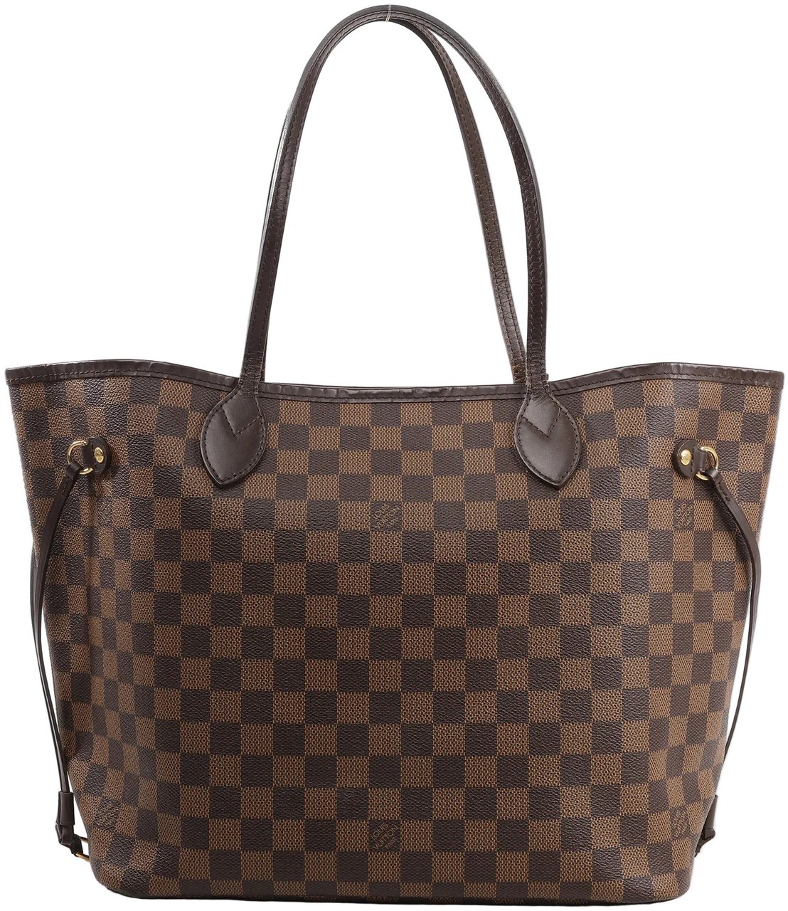 Louis Vuitton Louis Vuitton Damier Ebene Neverfull MM Shoulder Bag in Brown N51105 Bruin