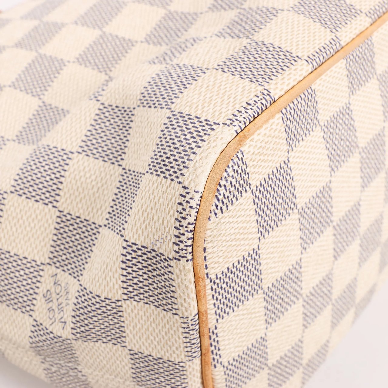 Louis Vuitton Louis Vuitton Damier Azur Saleya PM Handbag N51186 Beige