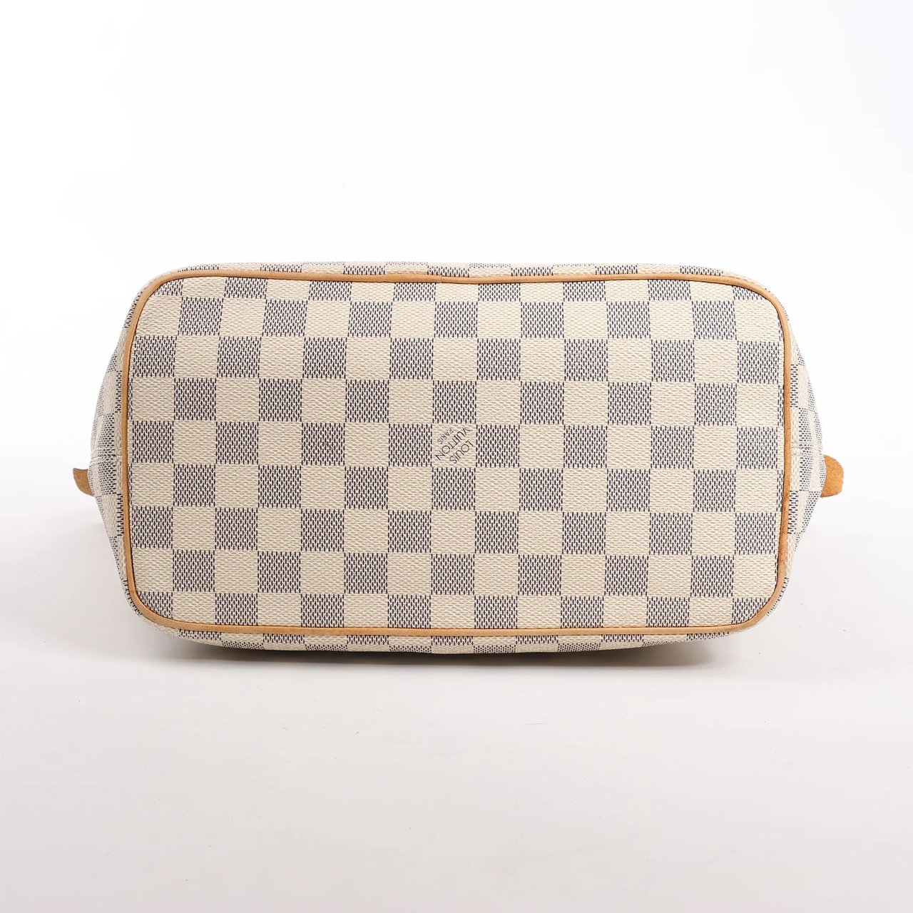 Louis Vuitton Louis Vuitton Damier Azur Saleya PM Handbag N51186 Beige
