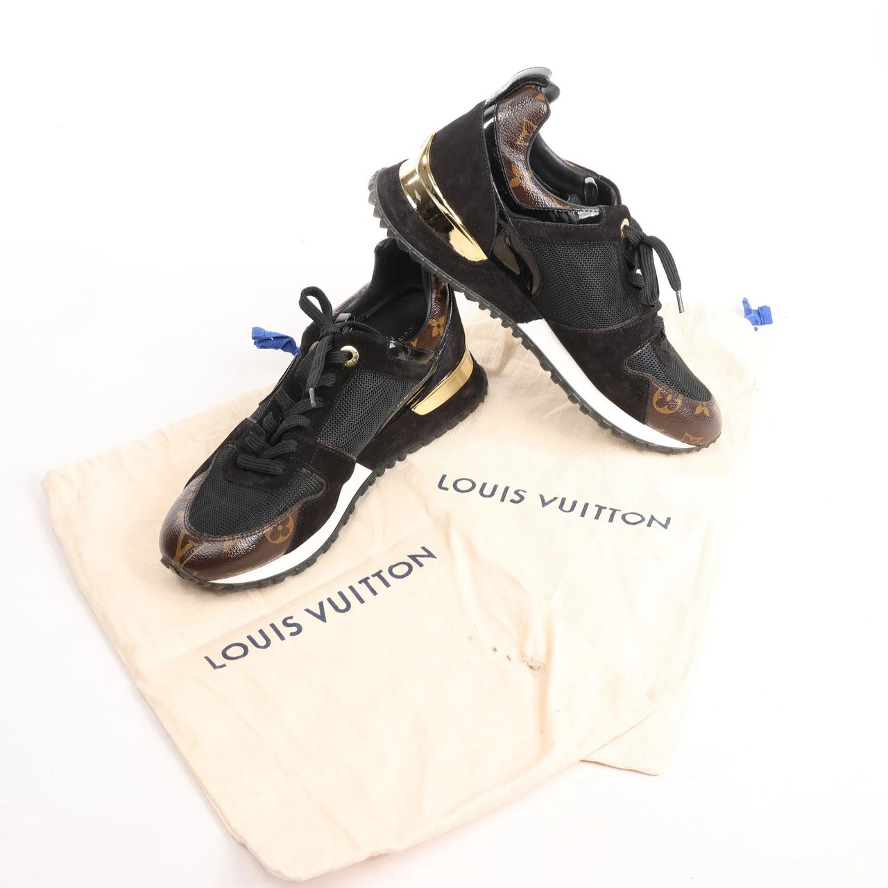 Louis Vuitton Louis Vuitton Runaway line 17 years Mesh Sneakers in Black, Size 38 EU Divers