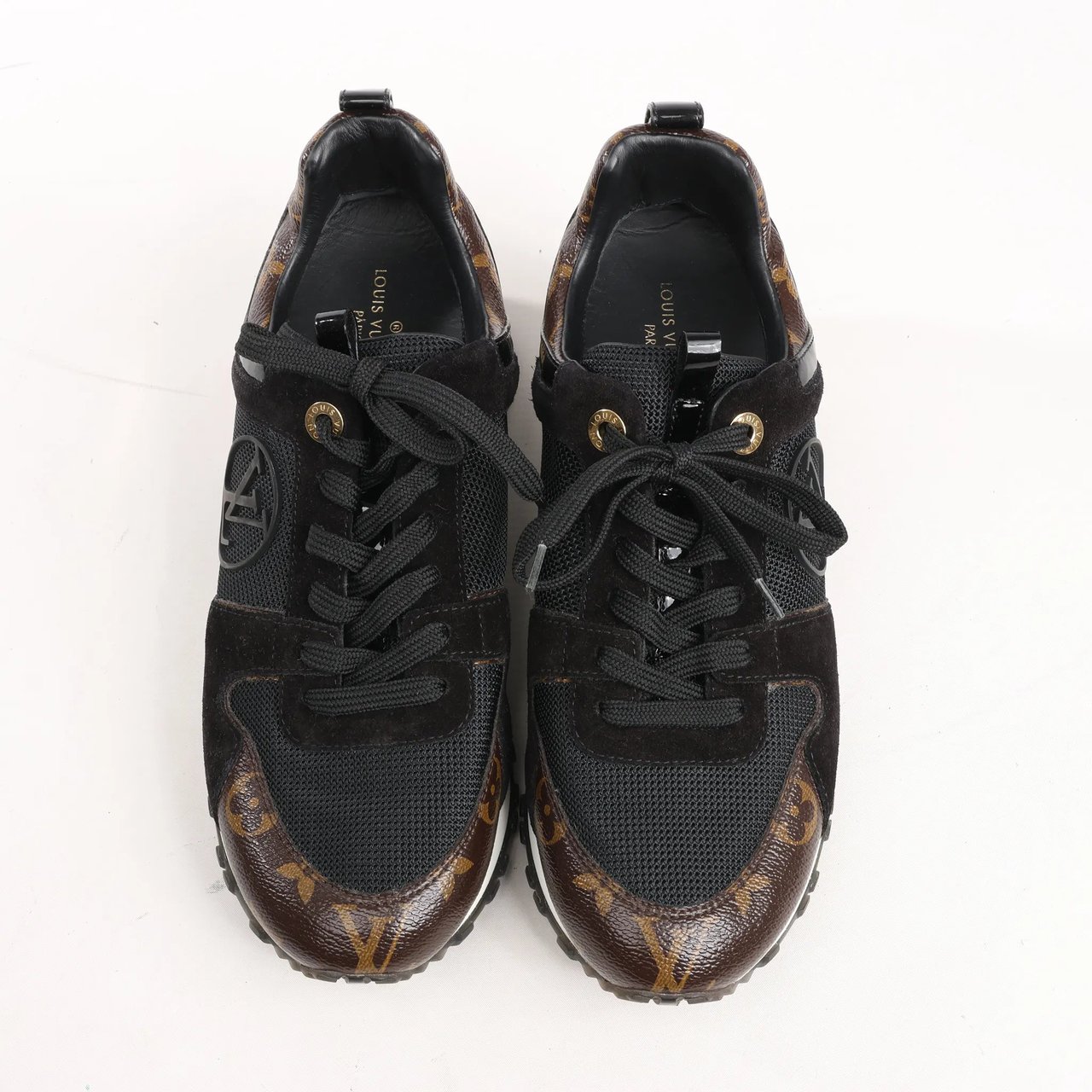 Louis Vuitton Louis Vuitton Runaway line 17 years Mesh Sneakers in Black, Size 38 EU Divers