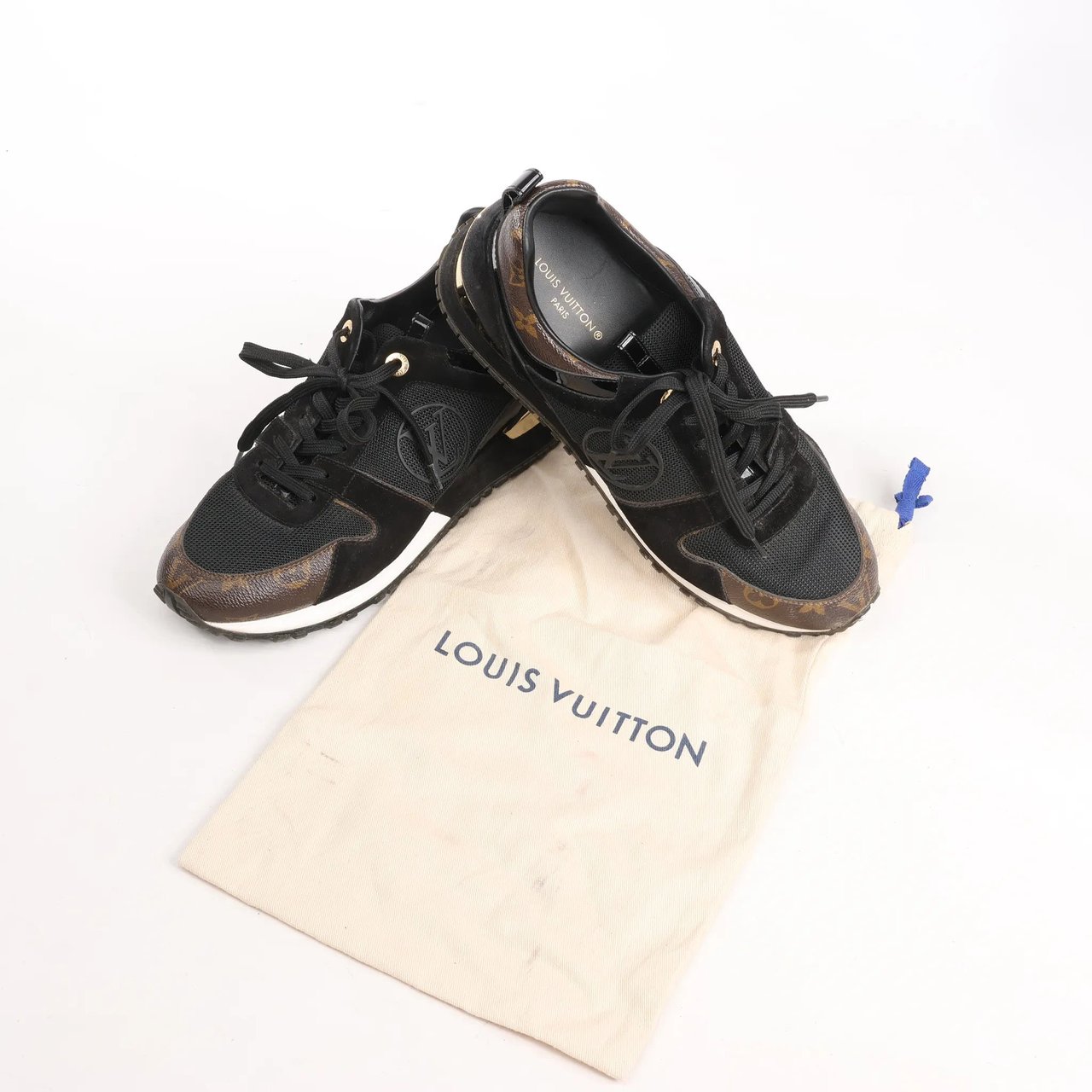 Louis Vuitton Louis Vuitton Runaway line 21 years Mesh Sneakers in Black, Size 40.5 EU Divers