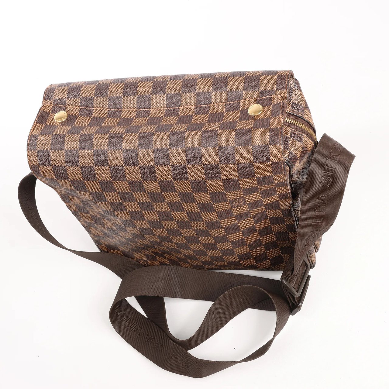 Louis Vuitton Louis Vuitton Naviglio Damier Ebene Shoulder Bag in Brown N45255 Bruin