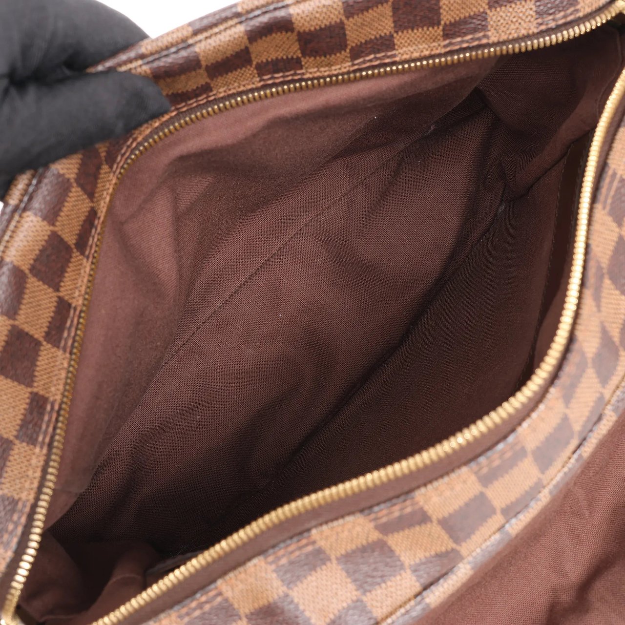Louis Vuitton Louis Vuitton Naviglio Damier Ebene Shoulder Bag in Brown N45255 Bruin