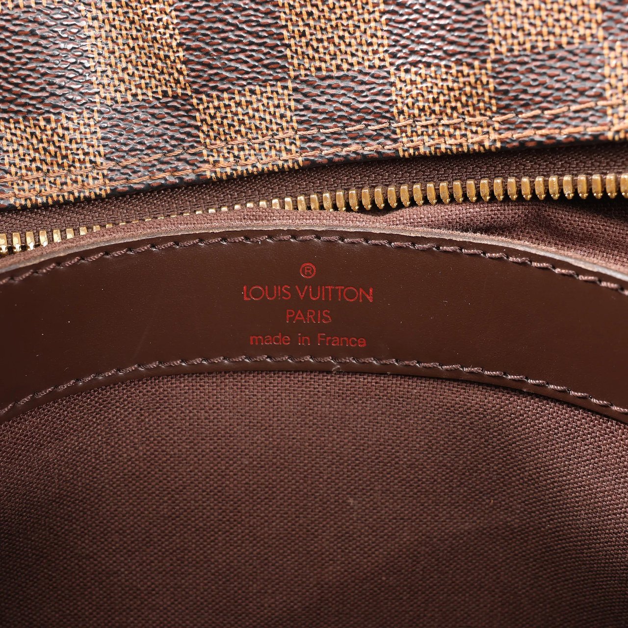 Louis Vuitton Louis Vuitton Naviglio Damier Ebene Shoulder Bag in Brown N45255 Bruin
