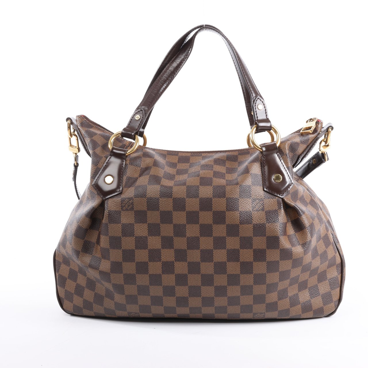 Louis Vuitton Louis Vuitton Damier Ebene Ivorie MM Shoulder Bag N41131 Bruin
