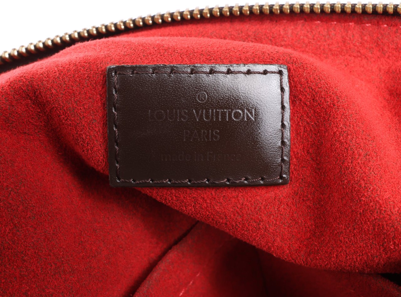 Louis Vuitton Louis Vuitton Damier Ebene Ivorie MM Shoulder Bag N41131 Bruin