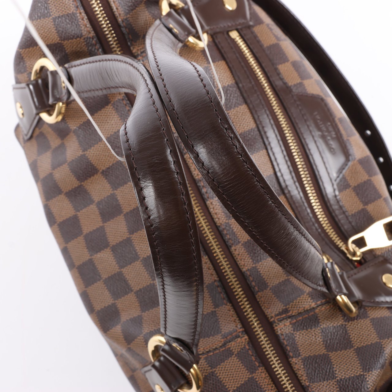 Louis Vuitton Louis Vuitton Damier Ebene Ivorie MM Shoulder Bag N41131 Bruin