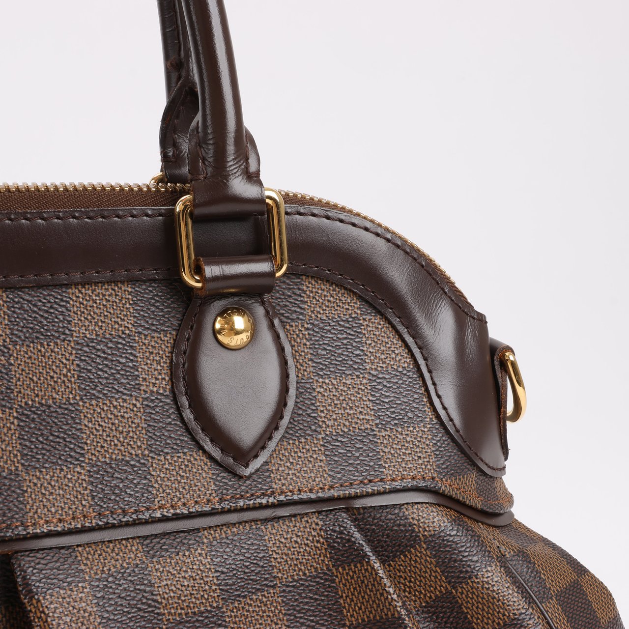 Louis Vuitton Louis Vuitton Damier Ebene Trevi PM Handbag N51997 Bruin