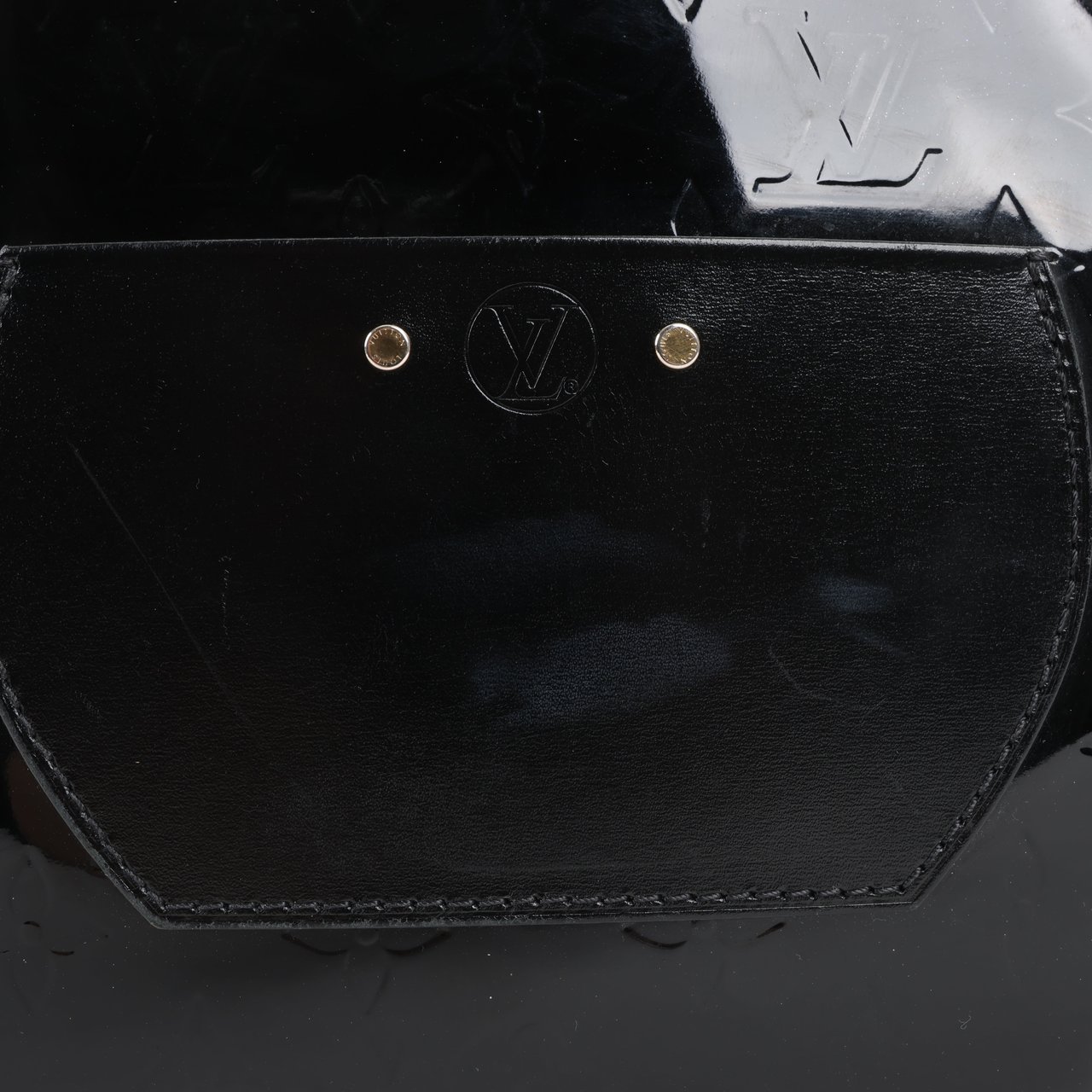 Louis Vuitton Louis Vuitton Boite Chapeau Souple Vernis Leather Crossbody Bag in Black M53999 Zwart